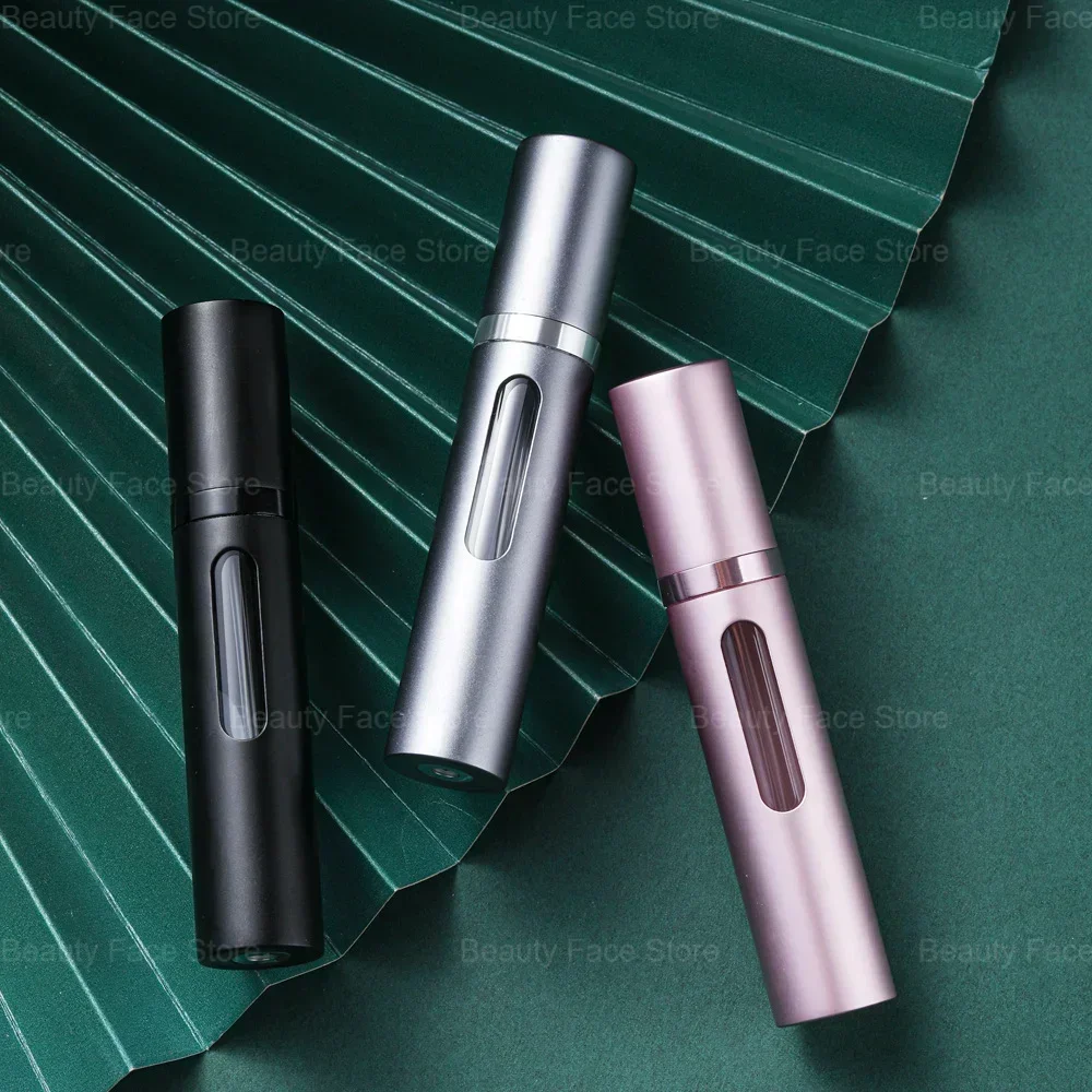 5/8ml Glass Refillable Perfume Bottle with Spray Scent Pump Portable Travel Empty Cosmetic Containers Mini Spray Atomizer Bottle 4