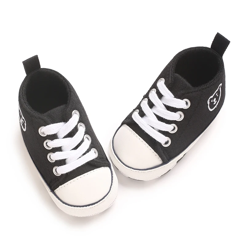 Frühlings- und Herbststil, 0–1 Jahre alt, mehrfarbige Segeltuchschuhe, Baby-Wanderschuhe, Babyschuhe, rutschfeste Schuhe mit weichen Sohlen – Detail 28