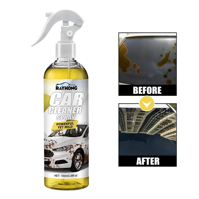 Car Cleaning Spray Long-lasting Shine Environmentally Friendly Material Car  Cleaning Spray Nanotechnology Formula Cleaning Spray - AliExpress