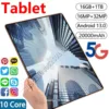 Original New 12inch Network Android 13.0 Tablet 16GB RAM 1TB ROM 16MP 32MP 10 Core 20000mAh tablet 4 5G Wifi Tablet PC 1