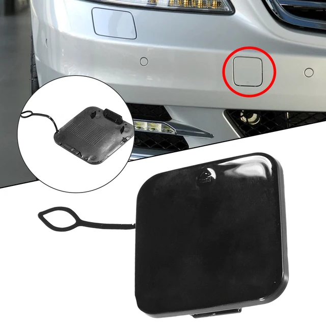 Cache Crochet Remorquage Pour Mercedes Classe A W176 (2013-2018) - Capuchon Protection Pare-chocs Avant, Référence 1768850122