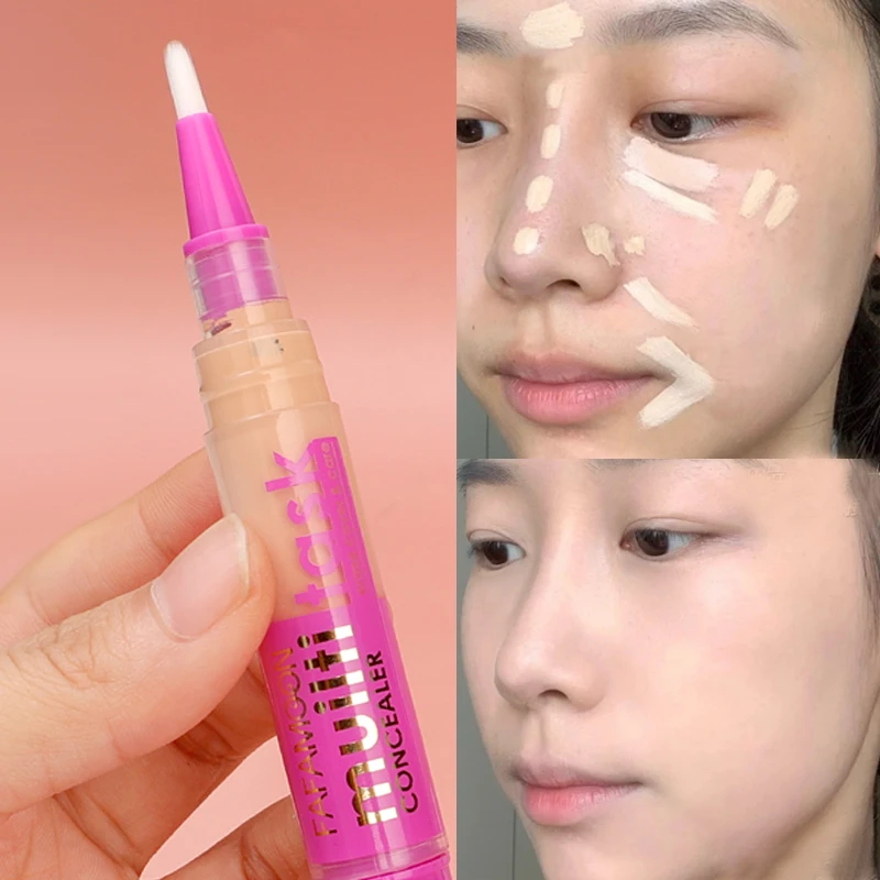 Waterproof Concealer Pen Makeup Moisturizing Long Lasting Full Coverage Acne Dark Circles Contouring Foundation Face Cosmetics 2