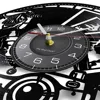 Photography Vinyl Record Wall Clock Home Decor Shutter Lens Film Camera Digital Retro Photo Shoot Art Photographer Wall Clock 3