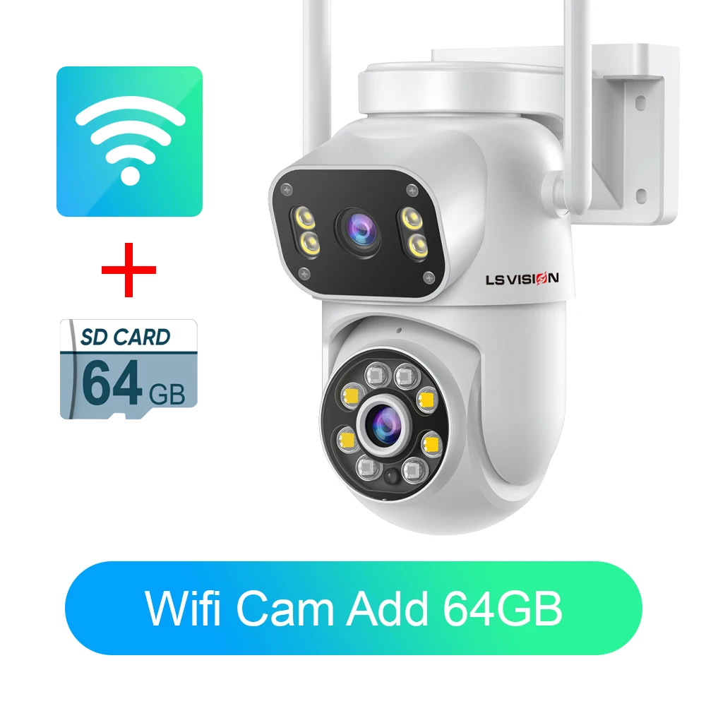 2 Screens Cam 64G