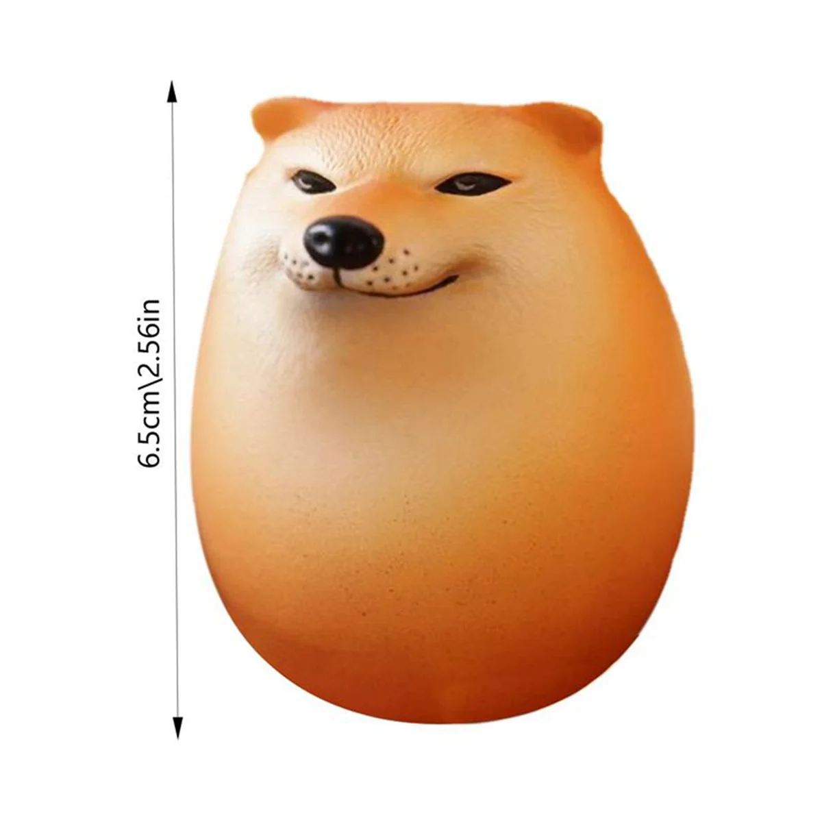 BAAU 20x Egg Dog Shiba Inu Realistic Egg Shape Desk Decor Dog & Union Decoration for Home Offices Fun Christmas Gifts