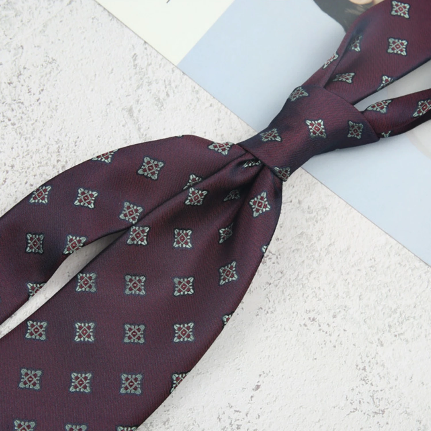 Mode Lässig Vintage 8 cm Krawatte Formelle Kleidung Krawatte Für Männer Business Geschenk Hochzeit Formale Krawatten Zubehör – Detail 21