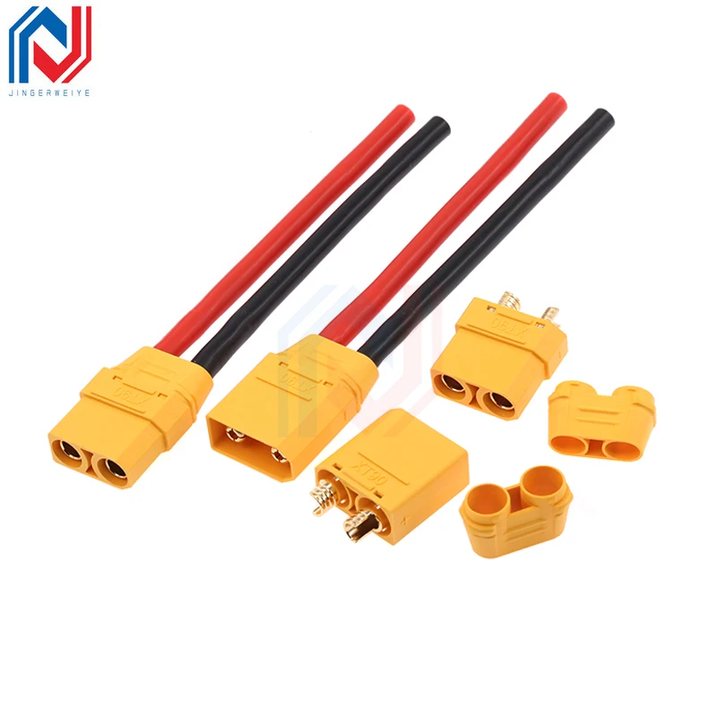 Xt90 Male and Female Connector Aircraft Model Lithium