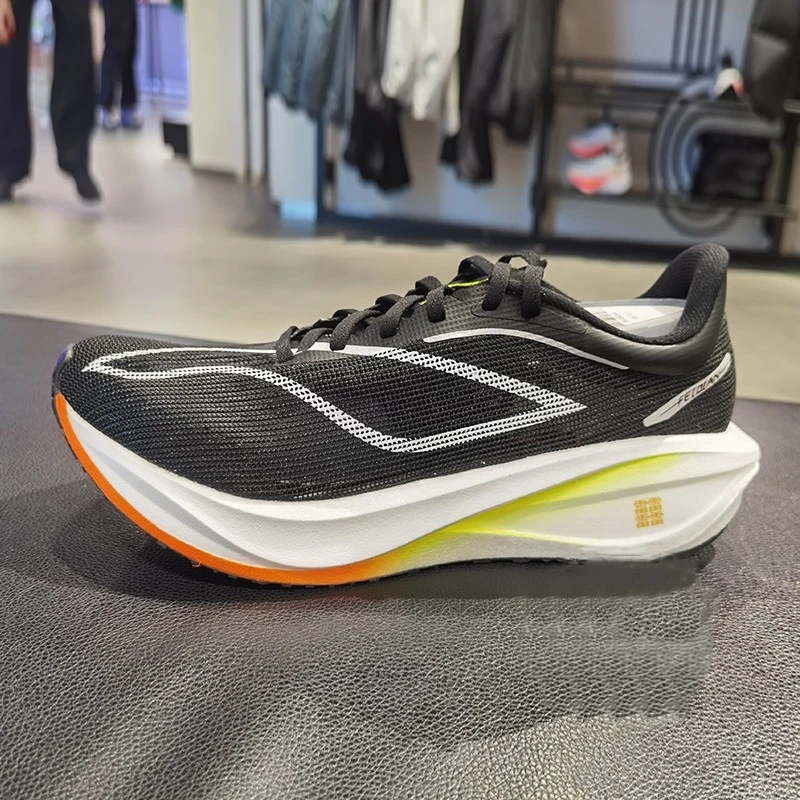 Tênis de Corrida Ultra-Leve com Placa de Carbono para Homens, Respirável, com Absorção de Impacto, Cetitivo, Profissional,...