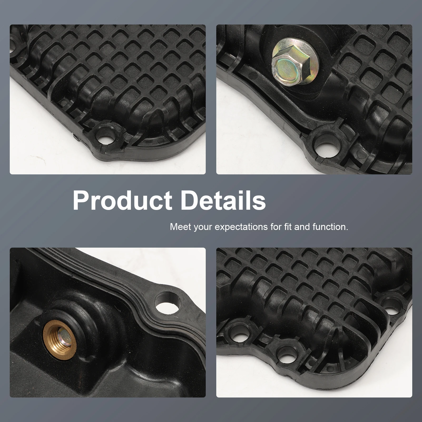 Car Repairing Oil Pan 11110-6RC1B 111106RC1B for Nissan Rogue 1.5 Engine-ABS Engine Oil Pan