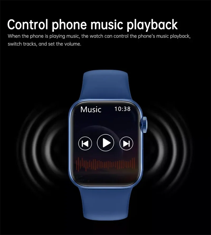 M7 Max Smartwatch Series 7 Bluetooth Call NFC 1.9 Inch HD Infinite Screen Wireless Charging DIY Watchfaces Smart Watch