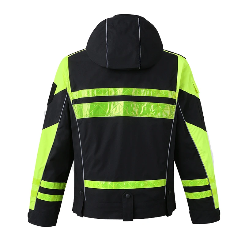 Waterproof Warm Reflective Jacket High Visibility Safety Jacket Lightweight  Windproof Jacket For Women Men B2cshop - Hiking Jackets - AliExpress