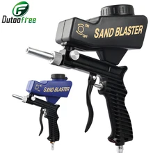 

Adjustable Sandblasting Gun Portable Sand Blaster Paint Spray Machine Gravity Pneumatic Small Handheld Blasting Gun Set