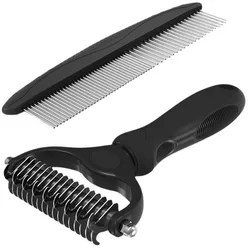 Ultimate Pet Grooming Deshedding Brush (Black)