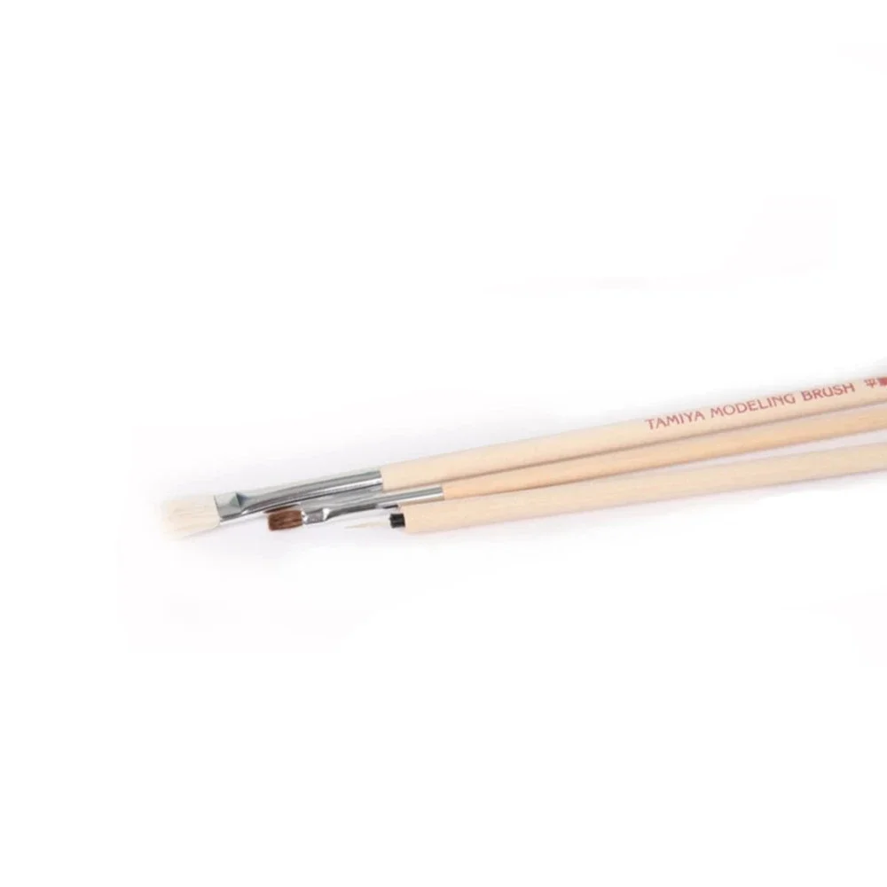 Model Tools Tamiya 87066 Modeling Brush Basic Set 3Pcs/Set Model Painting Brush Accessory DIY Tools