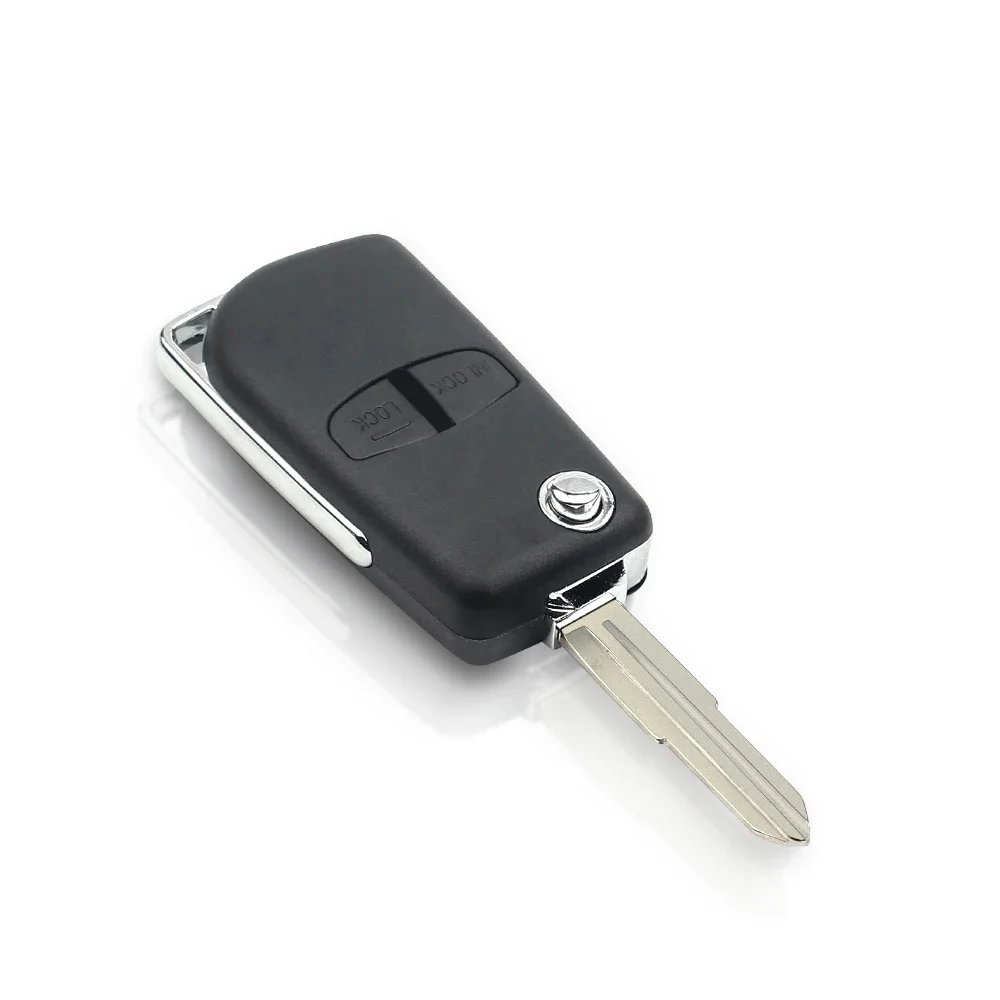 Key Case Car Key Shell Key Shell KEYYOU 2/3 Buttons Modified Flip Folding Remote Car Key Shell Case For MITSUBISHI Triton Pajero Outlander ASX Lancer MIT8 Lama