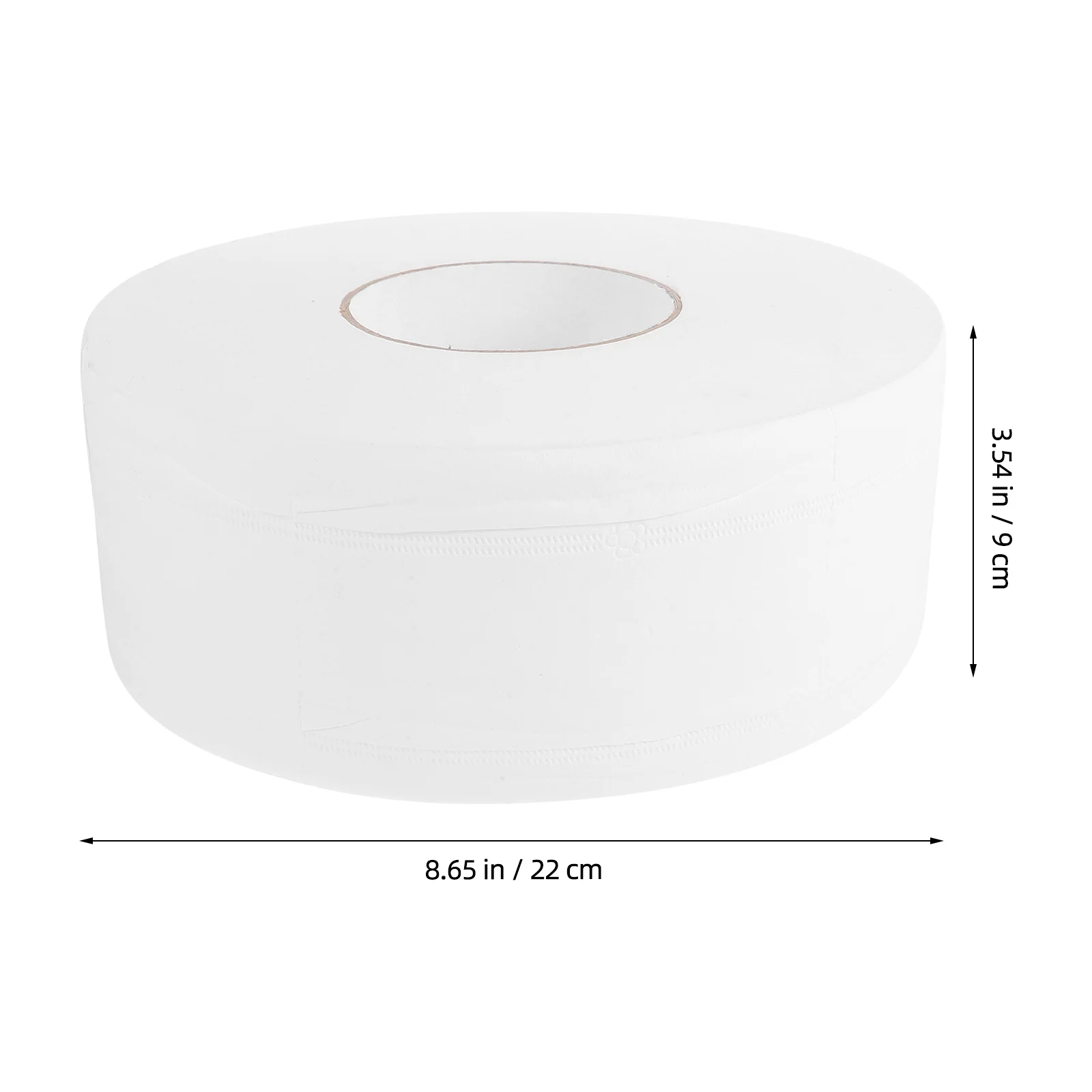 600G Large 4 Layers Wood Pulp Roll Toilet Paper For Home Family Office Durable White Sanitary Tissue Household Hygiene Product