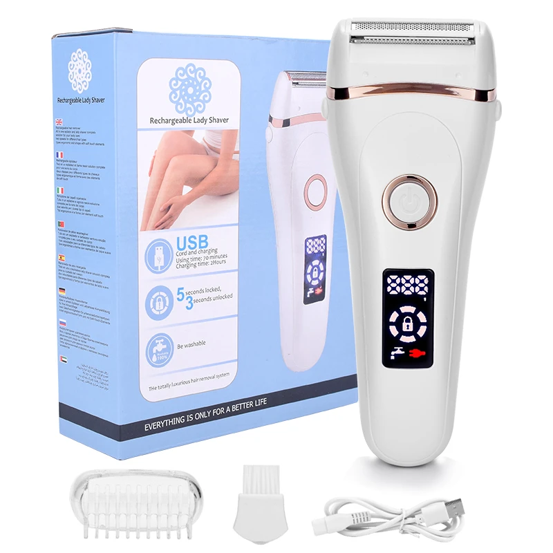 USB Rechargeable Lady Shaver Hair Removal Clipper Device Women Epilator  Electric Shaving Scraping Razor Remover Waterproof|Epilators| - AliExpress