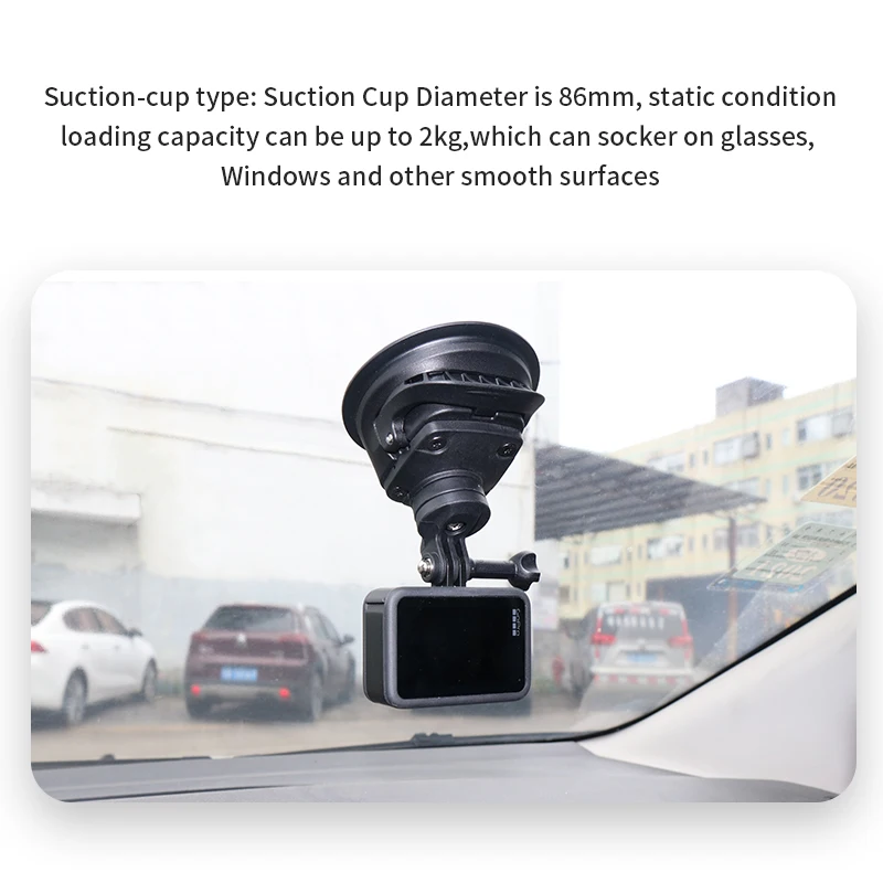 Suction Cup - Camera Mount for Cars, Boats, Motorcycles + More