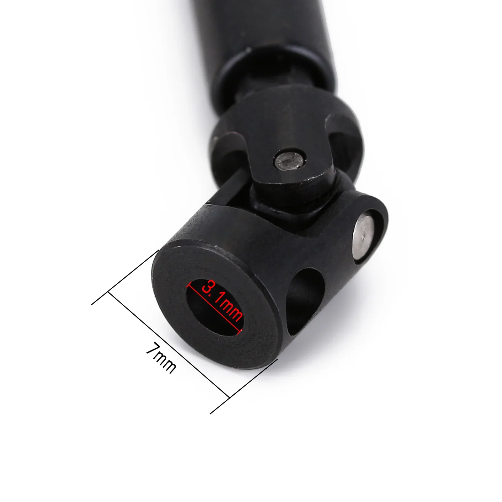 INJORA スチールセンタードライブシャフト (L/M) 1/24 RC クローラー