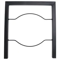 [CLOS] étagère d'évier, support de casseroles sous armoire, organisateur de rangement, poêle à frire à 3 couches, support de cuiseur à riz, fournitures de cuisine à domicile 1