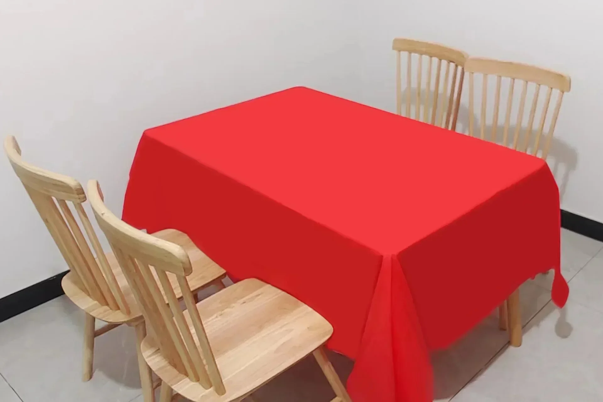 

LXS22 2024 Table cloth, tablecloth, pure cotton satin pattern, rectangular restaurant