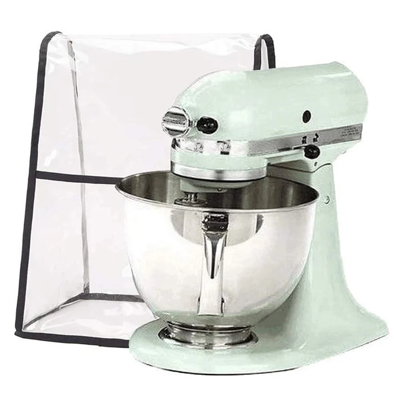 Food Mixer Dust Cover 1pc Mixer Accessories Household Dust Cover PVC Transparent Waterproof Kitchen Supplies Storage Bags kitchen mixer cover