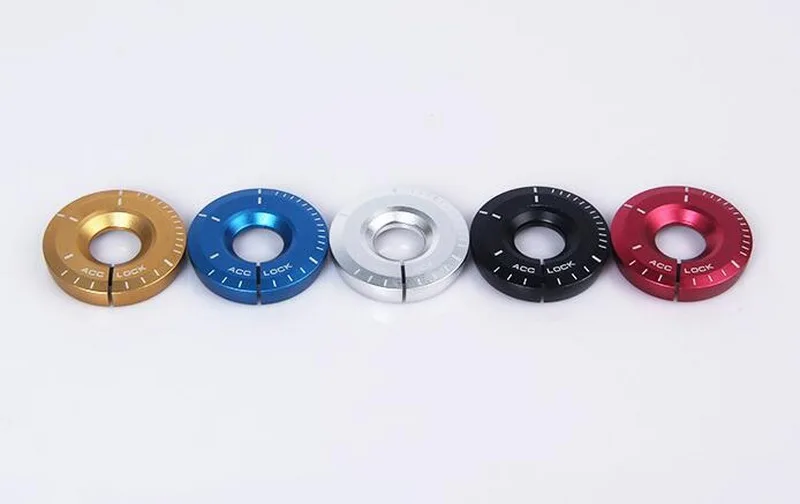 

Key Ring Accessories for Vehicles Decoration Sticker Car Engine Ignition Switch Cover for VW/Lavida/GOLF 6 CC/Audi A4 A6 A6L A8