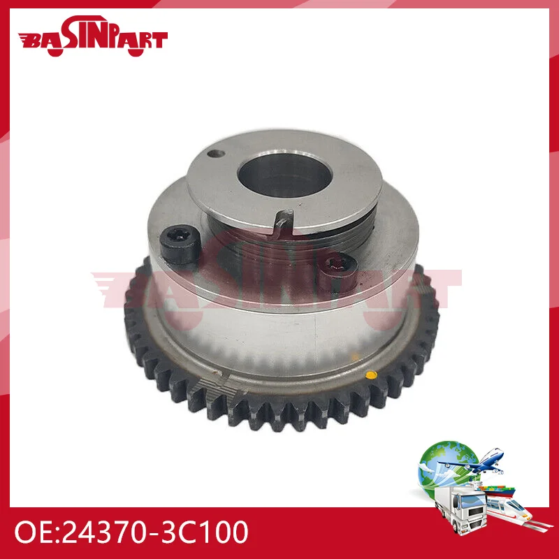 

24370-3C100 Camshaft Adjuster Gear for Hyundai Santa Kia Sedona Sorento 3.5L V6 New Parts 24350-3C113 24350-3C112 24370-3C102