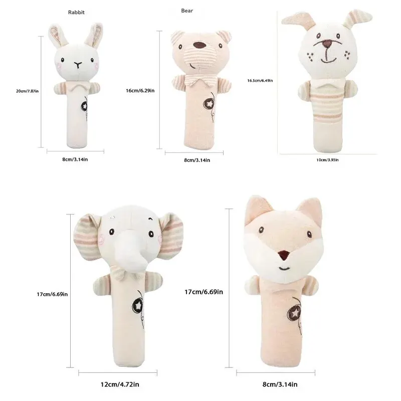Baby Hand Shaker 1PCS Newborn Comfort Toy 0-1 Year Old Toy Hand Shaker baby toys baby rattle toys