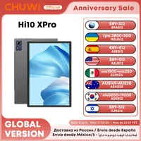 CHUWI Hi10X Pro Unisoc T606 4G LTE 10.1 Inch 800*1280 IPS Screen 4GB RAM 128GB ROM Tablets 2.4G/5G Wifi Android 13 Tablet PC 1