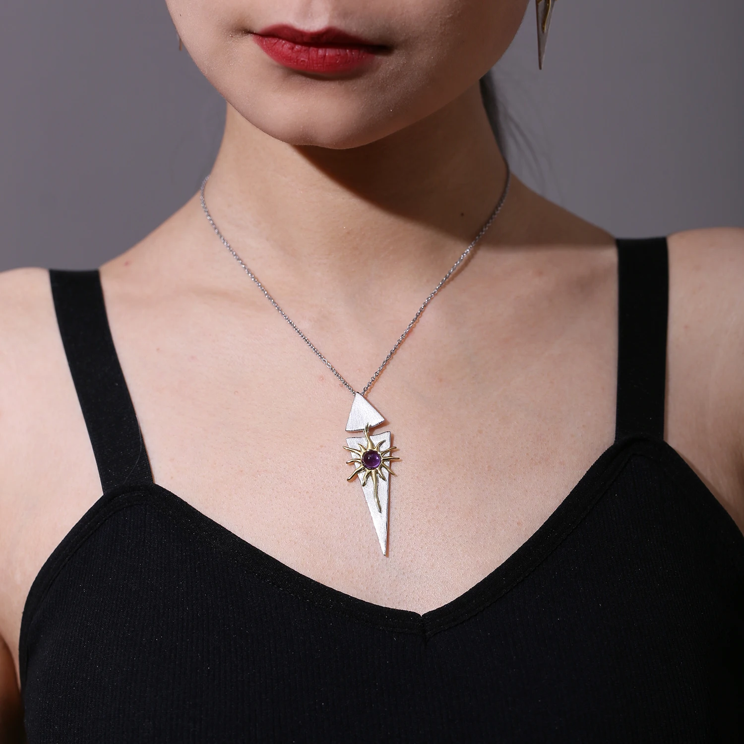 GEM'S BALLET North Star Original Design Jewelry Pendant