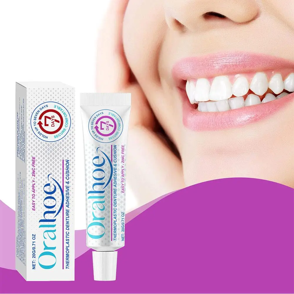 Denture Fastening Adhesive Thermoplastic Denture Adhesive Holds Dentures For Increased Comfort Dental Crowns Teeth - 3