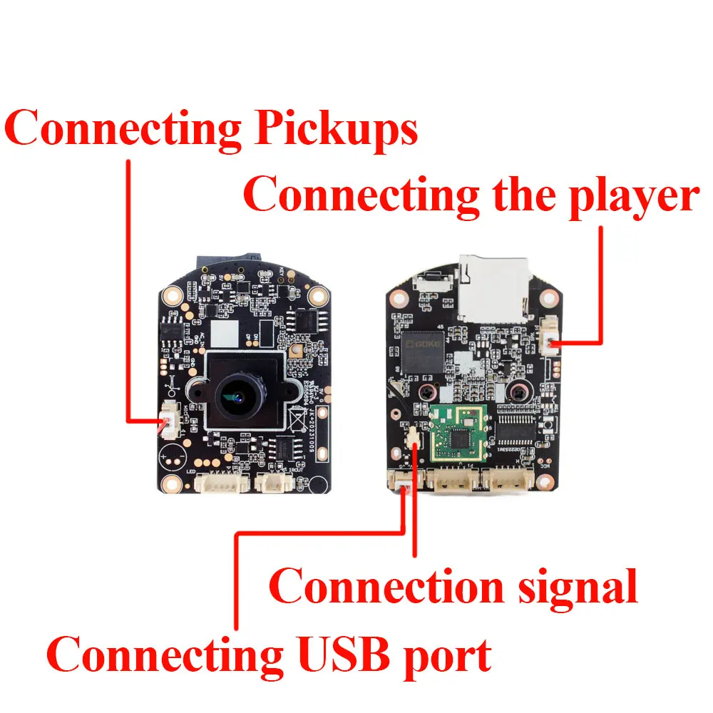 WGWK HD 4MP USB IP Camera Module Bluetooth Wifi Wireless