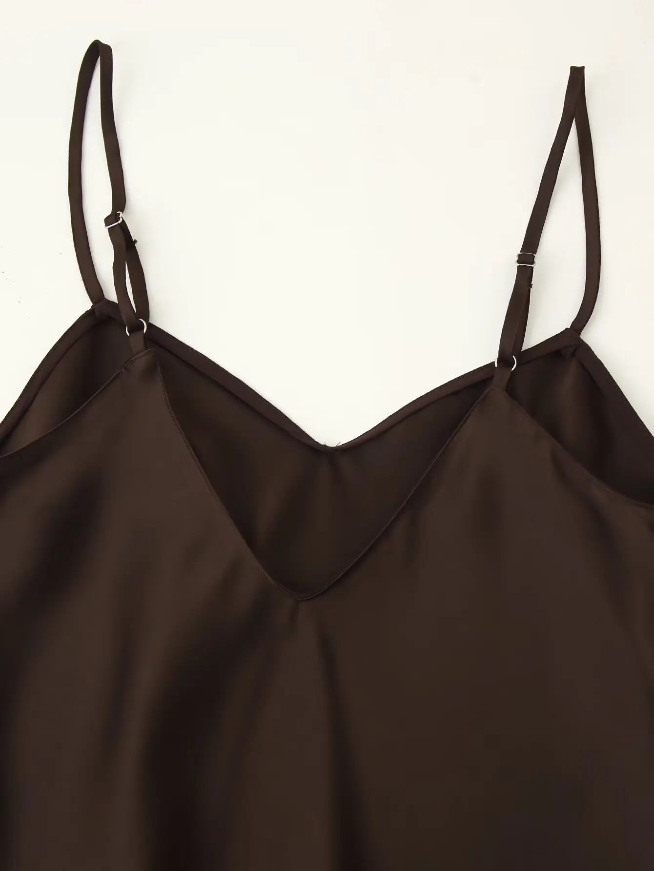 Women All Seasons Satin Cami Dress Female Lace Trim Backles Asymmetrical Hem Elegant Sexy Party Spaghetti Strap Dress Streetwear