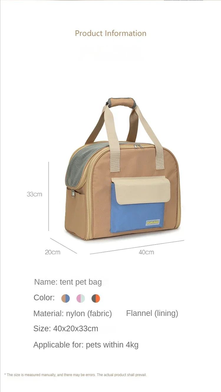 Title 13, Dog Backpack Puppy Handbags Dog Transport Bag P...