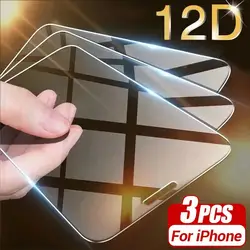 Premium Tempered Glass Screen Protector - 3 Pack Collection - 3PCS Tempered Glass (For iPhone 11 Pro)