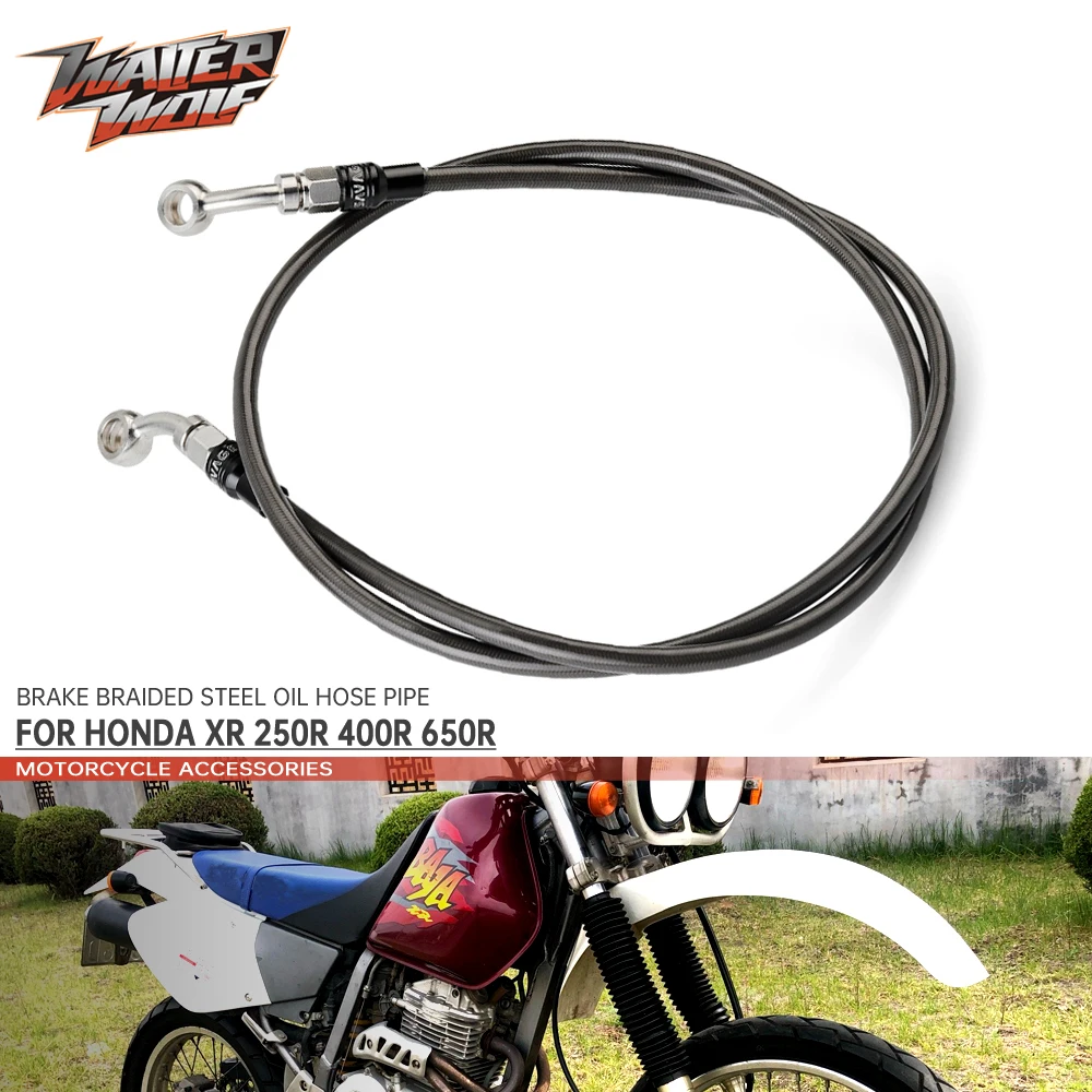 FrontBrakeBraidedSteelOilHosePipeForHONDAXR250RXR400RXR250R