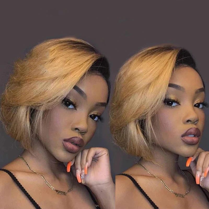 Parrucche Corte Per Donne Nere Parrucca Pixie Cut Sintetica Corta Riga Laterale Parrucche Pixie Cut Con Frangia Per Donne Anziane Parrucche Pixie Cort P14333170 - Foto 10