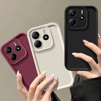 For Xiaomi Redmi Note 14 4G Case Redmi Note 14 4G Phone Case note14 4G Matte Back Cover Skin Feel Protection Shockproof case