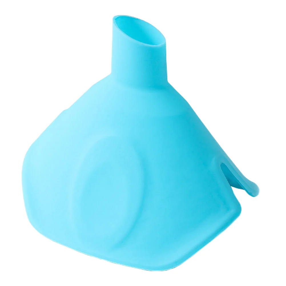 

Silicone Hot Pot Lid Holder Heat Resistant Pot Knob Handle Cover Silicone Funnel