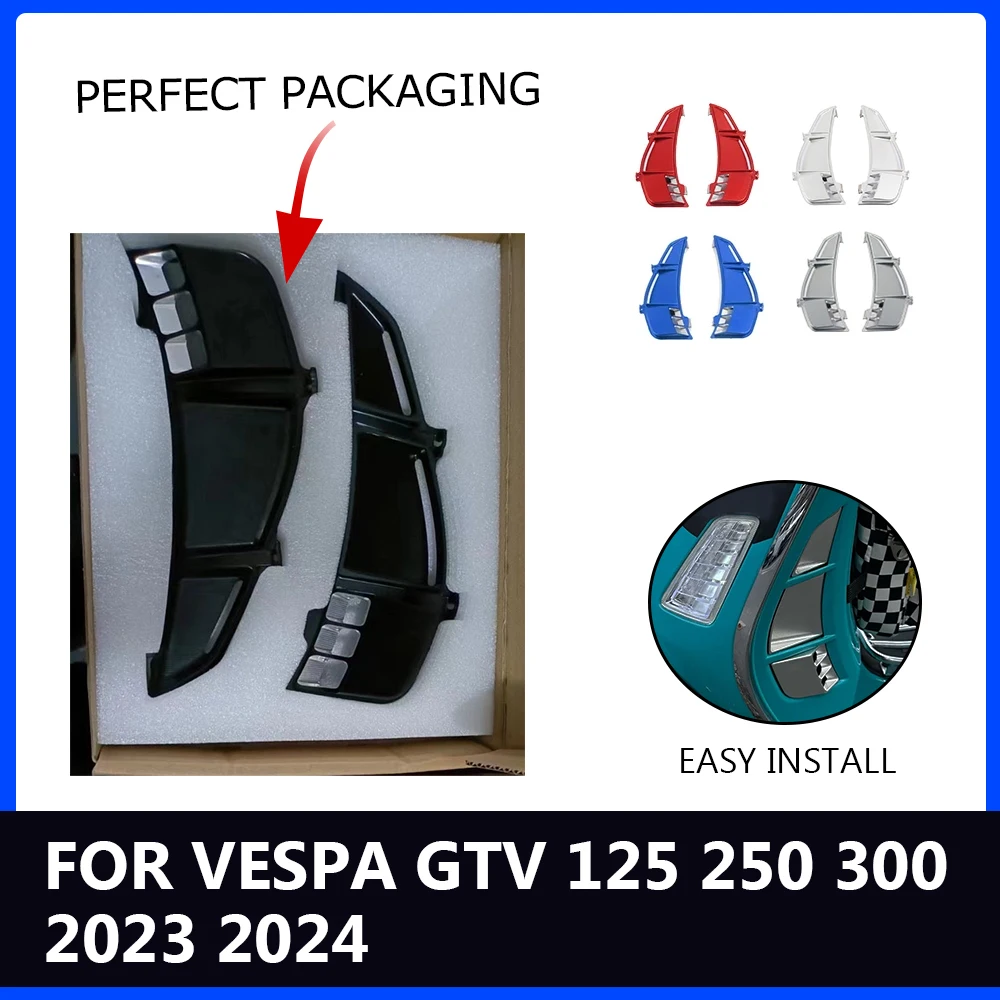 Per Vespa Gtv 125 Gtv 250 Gtv 300 Gtv 125 250 300 2023 2024 Accessori Sinistra Destra Protezione Radiatore Griglia Copertura Protettiva Protec