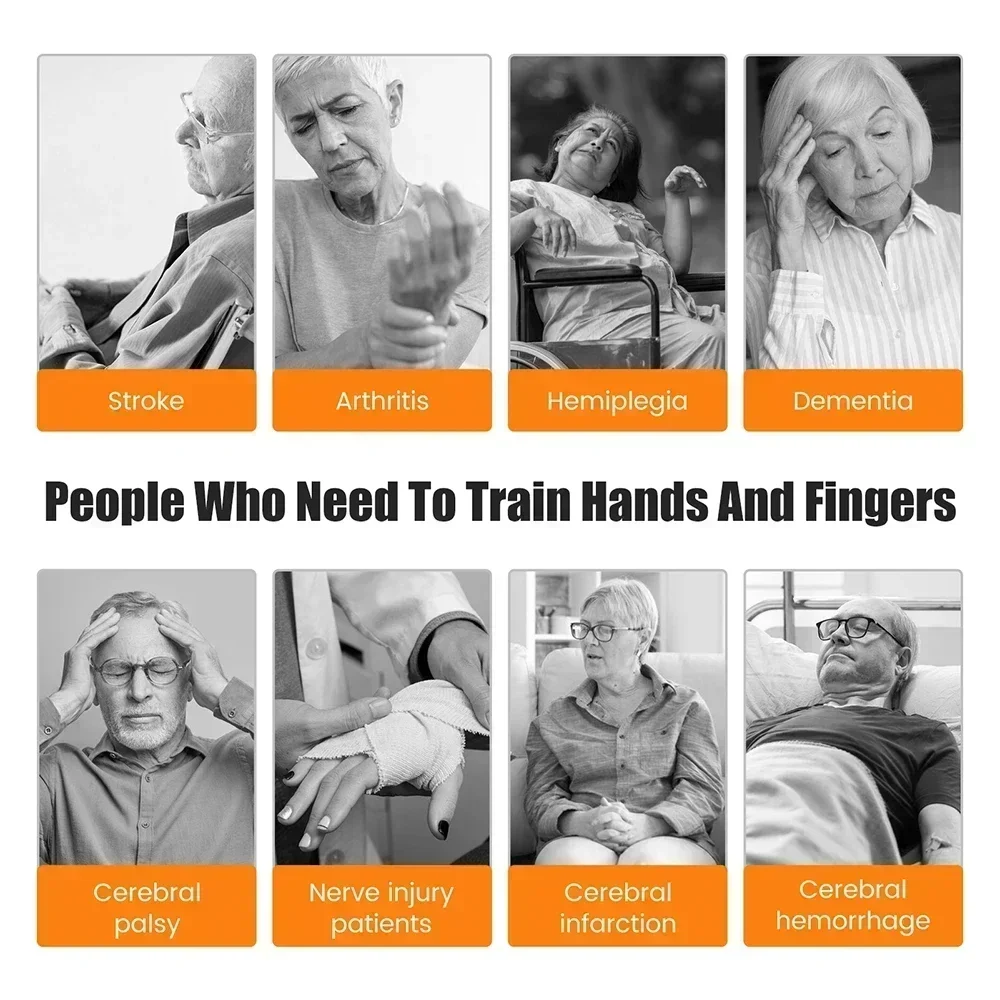 Hemiplegia Rehabilitation Robot Glove Stroke Brain Hemorrhage Hand Rehabilitation Equipment Finger Function Recovery Robot Glove 2