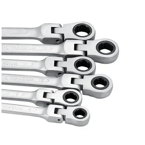 Car Repair Dual Heads Dual Heads Ratchet Wrench Quick Release 72 Teeth Reversible Ratchet Spanner Nut Tools