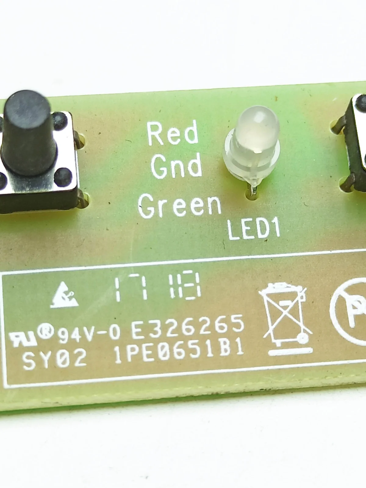 Top-Tech KeyPCB V1.1 키 플레이트, 스위치 플레이트 케이블, E326265, SY02, 1PE0651B1