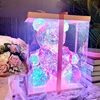 30cm Teddy Bear Doll Gift Lamp Colorful Sparkling Romantic Surprise LED gift Light Girls Birthday Valentine's Day Bedroom Decor 3