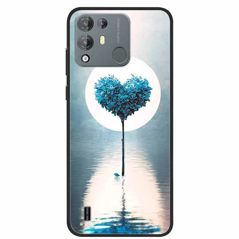 Shockproof Soft Silicone TPU Back Cover - Cute Design s