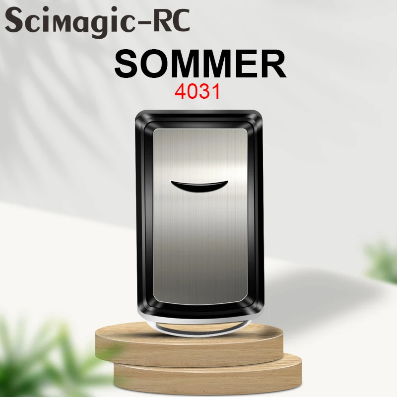 4 채널 SOMMER 슬라이더 4031V000 원격 제어 868.8mhz SOMMER 4031 868 핸드 헬드 송신기 차고 문 오프너 교체, SOMMER 슬라이더 리모콘