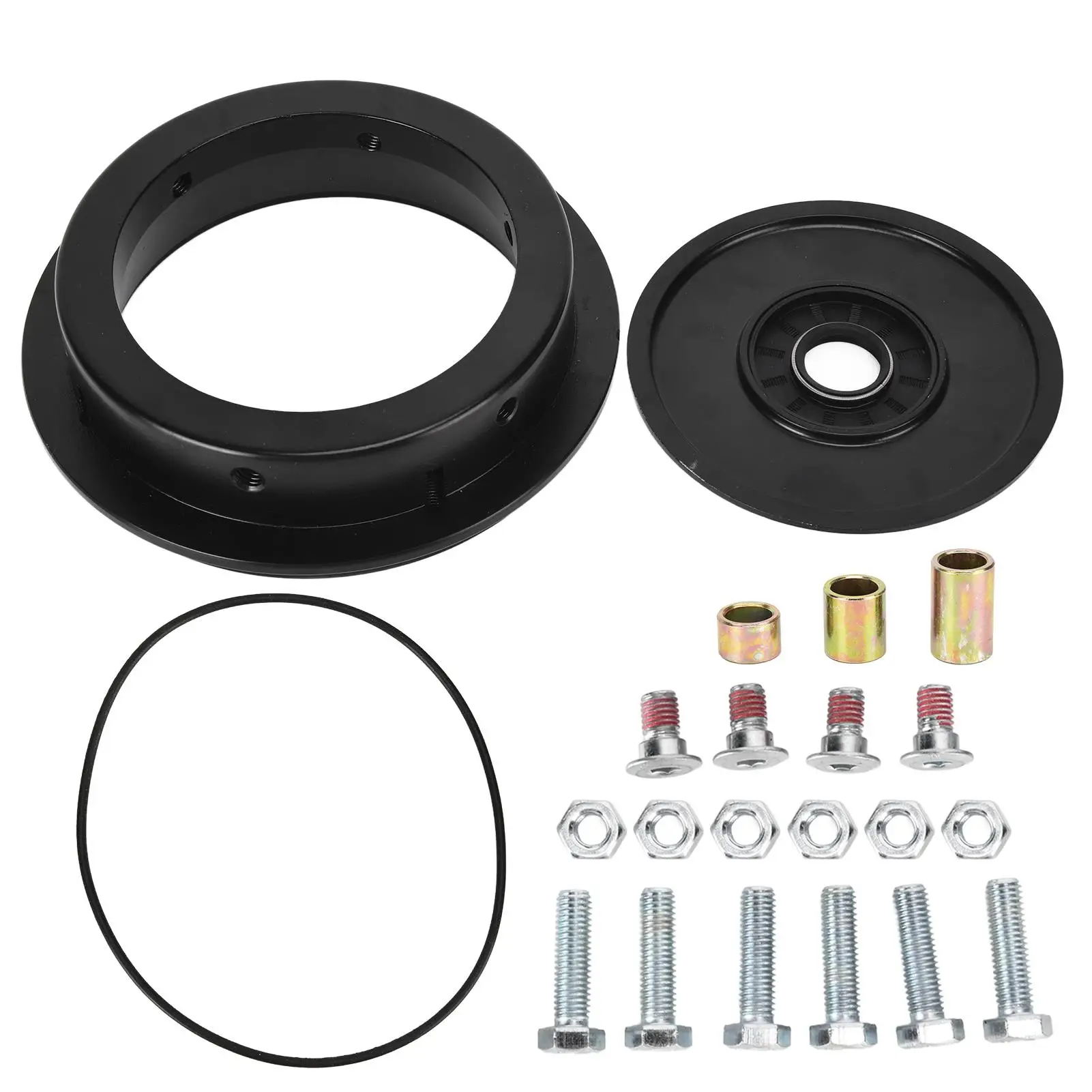 13cm Black Rear Drum Brake Flange for ybr , CG, GN, GS, GY6 125/150 Motorcycles