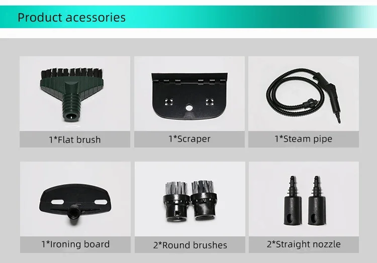220V Steam Cleaner Portable Handheld Steamer Household Carpet Cleaner Car Steam Cleaner Machine 6