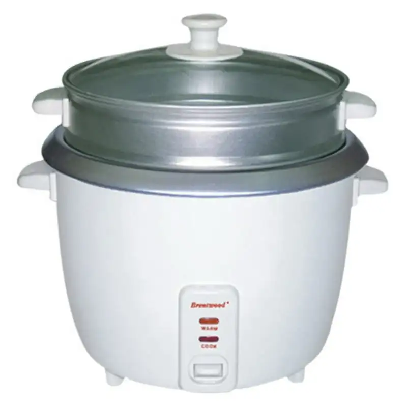 

TS-380S 10-чашечная НЕОБРАБОТАННАЯ/20-чашечная готовая рисоварка и Пароварка для еды, белая